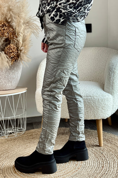 Pantalon Magique Céline Huilé Argent (9685366964549)