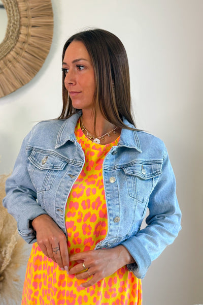 Veste Courte En Jeans Darna (15017033498949)