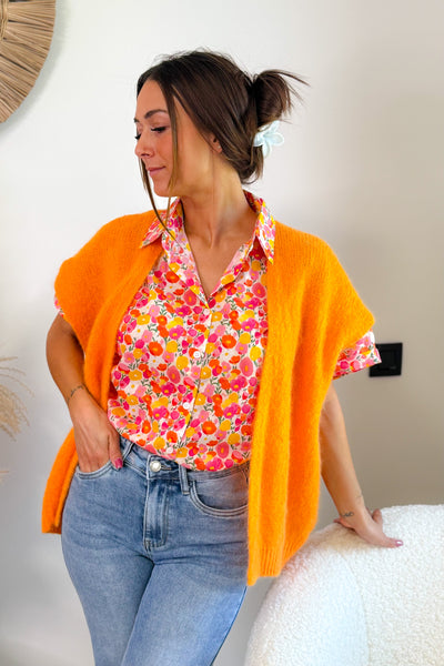 Gilet Bemena Sans Manches Orange (15046848872773)