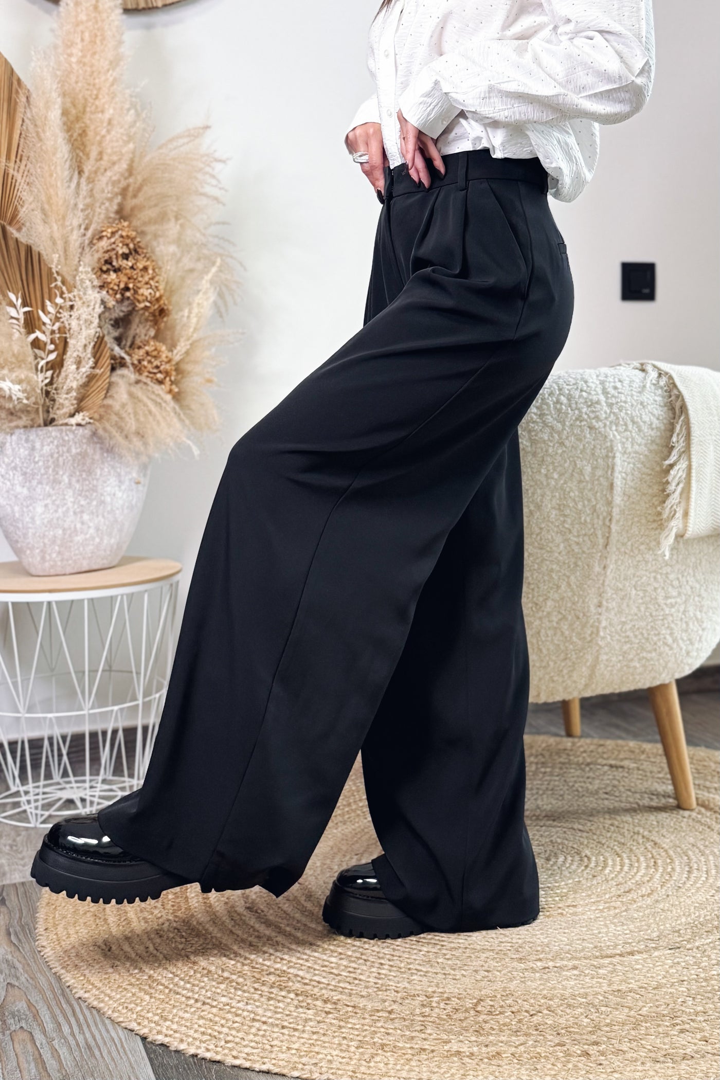 Pantalon Marie Noir Only