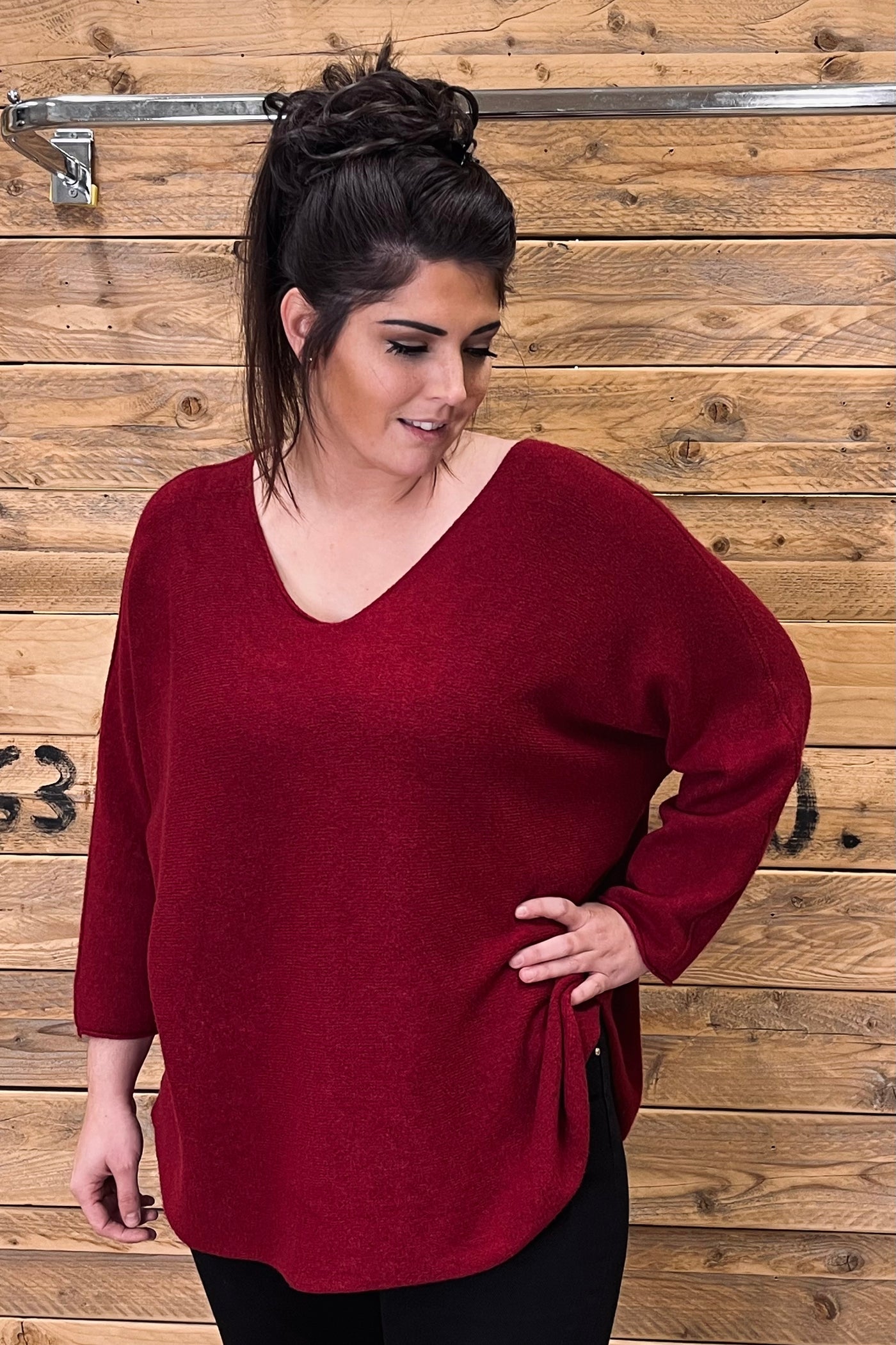 Pull Sofira Bordeaux GT (42/48) (9743339094341)