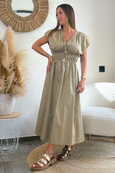 Longue Robe Reglisse Beige (15156780663109)