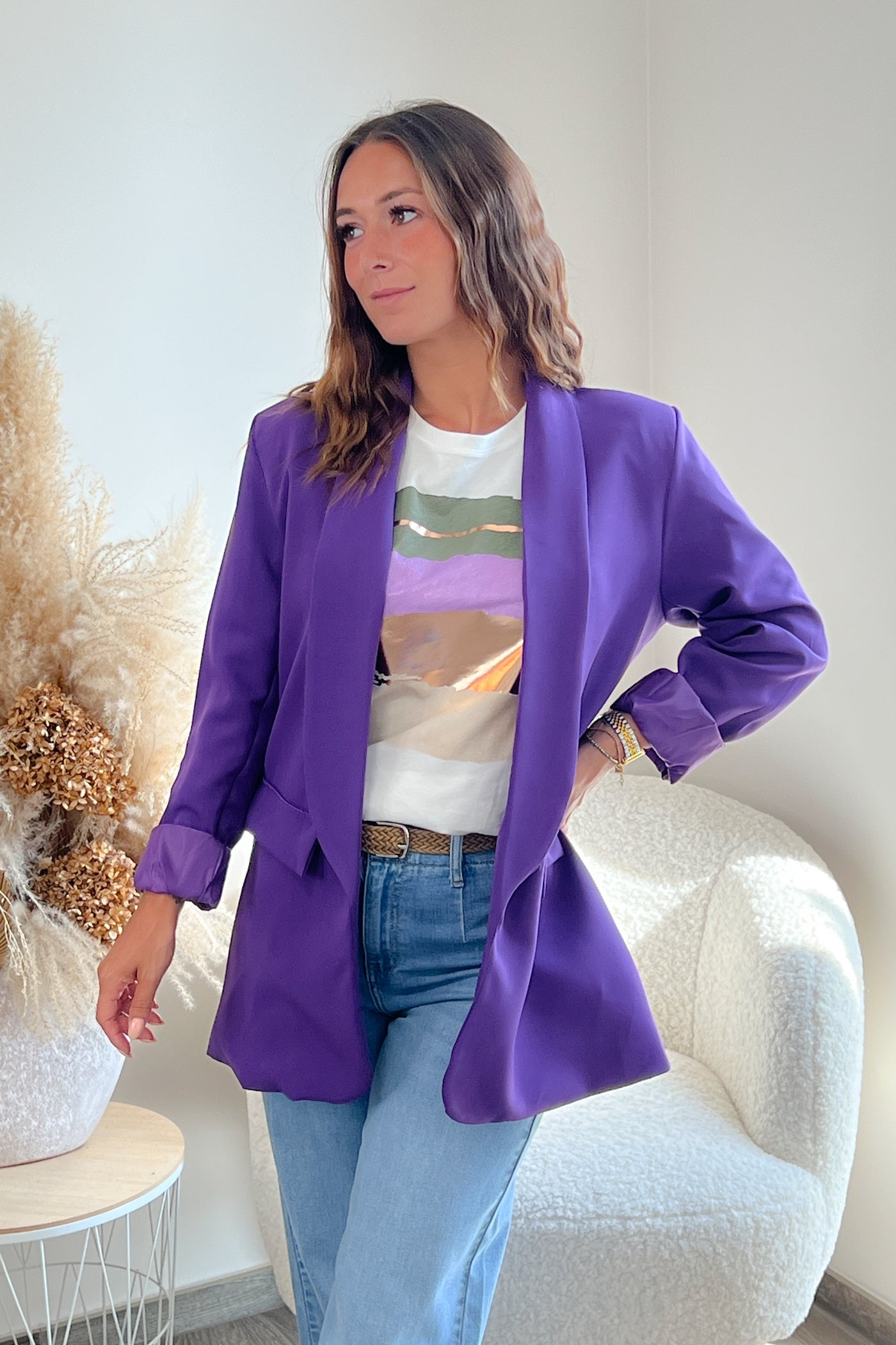 Blazer Aliana Violet (9613867024709)