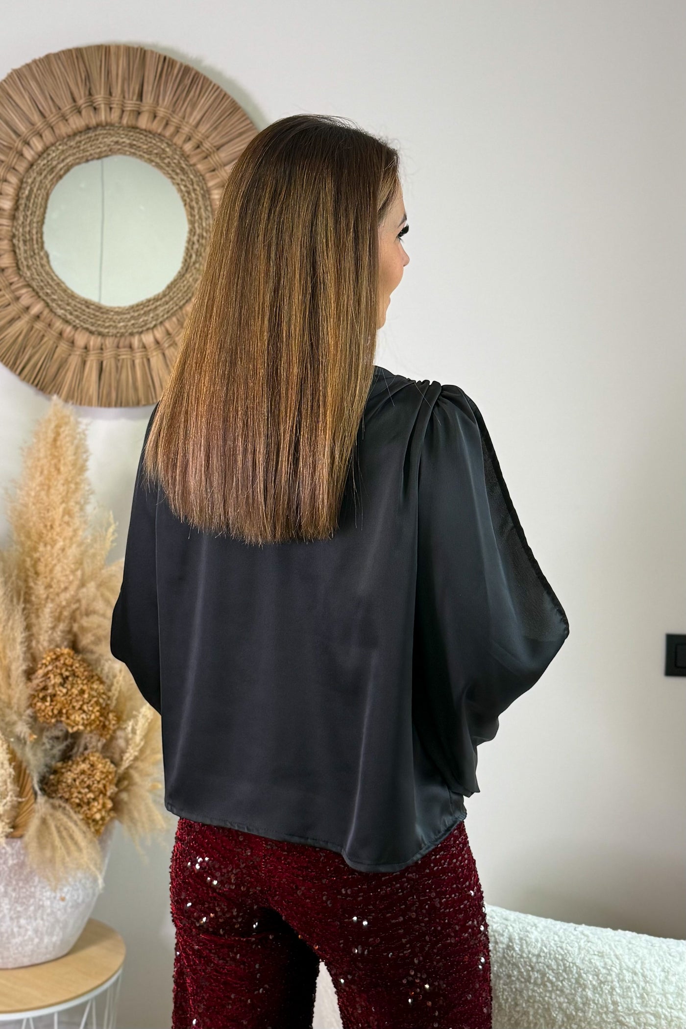 Blouse Séléna Noir