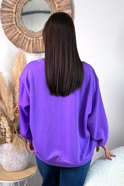 Sweat " Smiley" Mauve