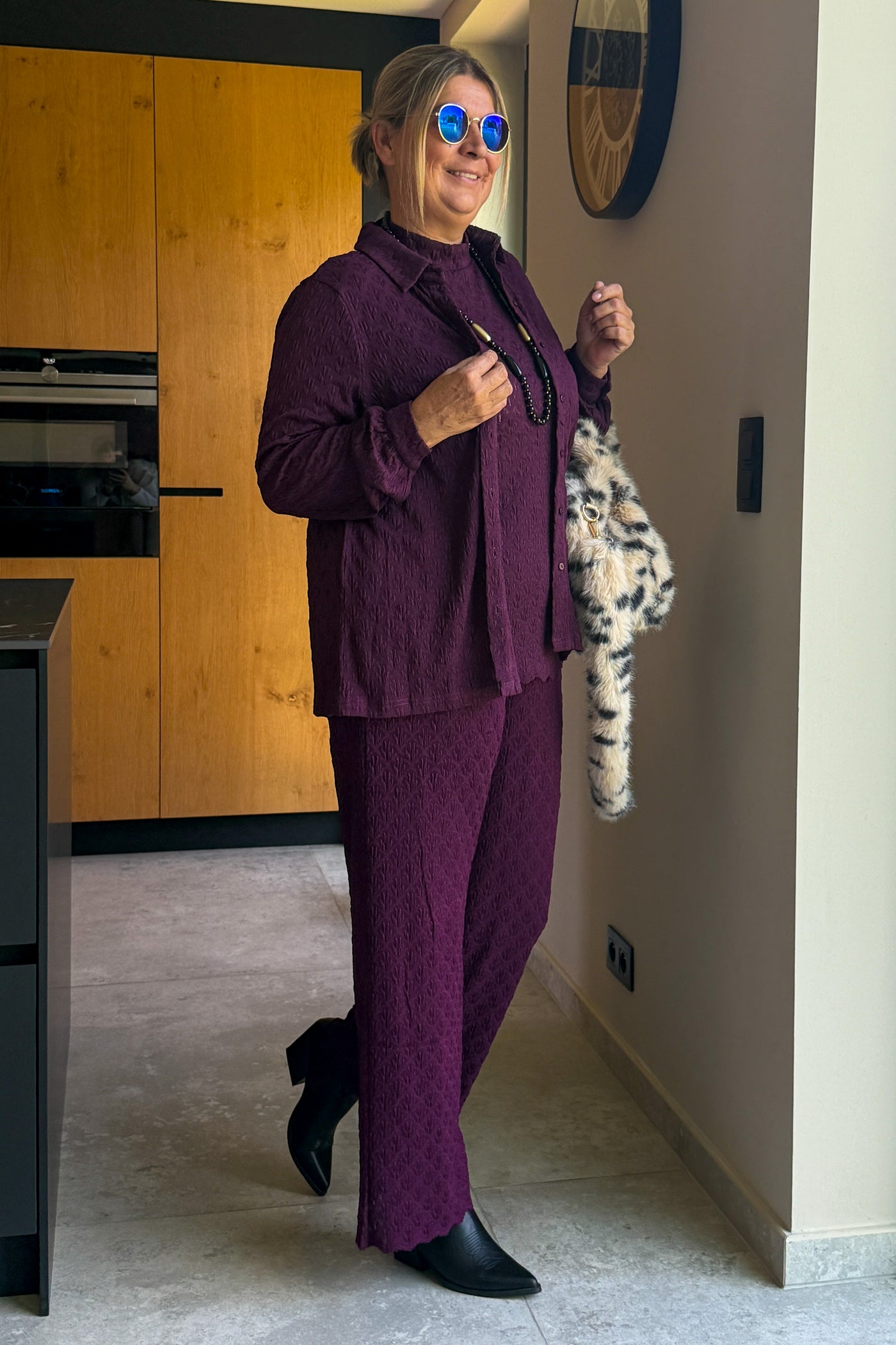 Pantalon CarAubrey Bordeaux Carmakoma (15307635294533)