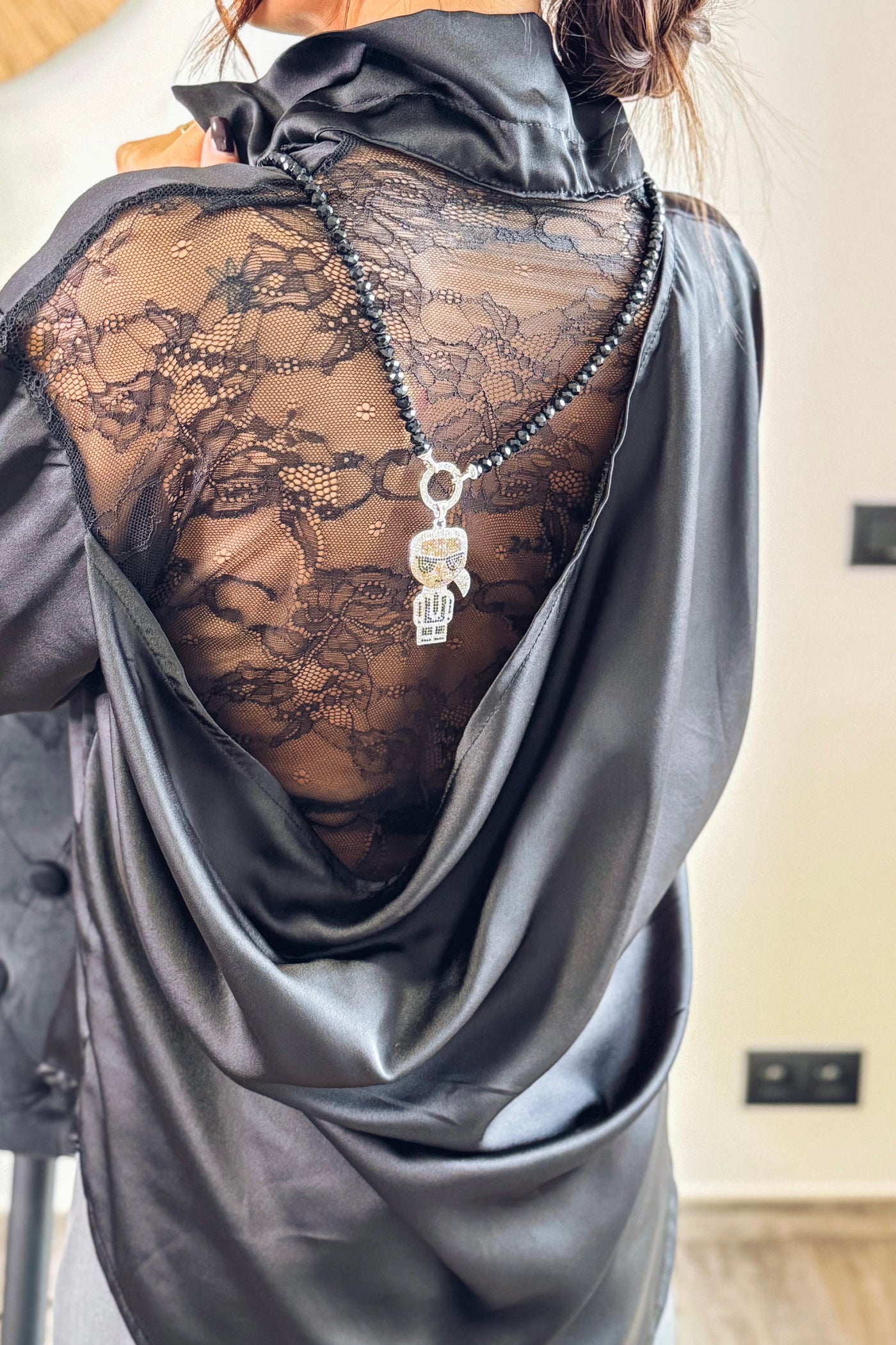 Sautoir Karline Noir