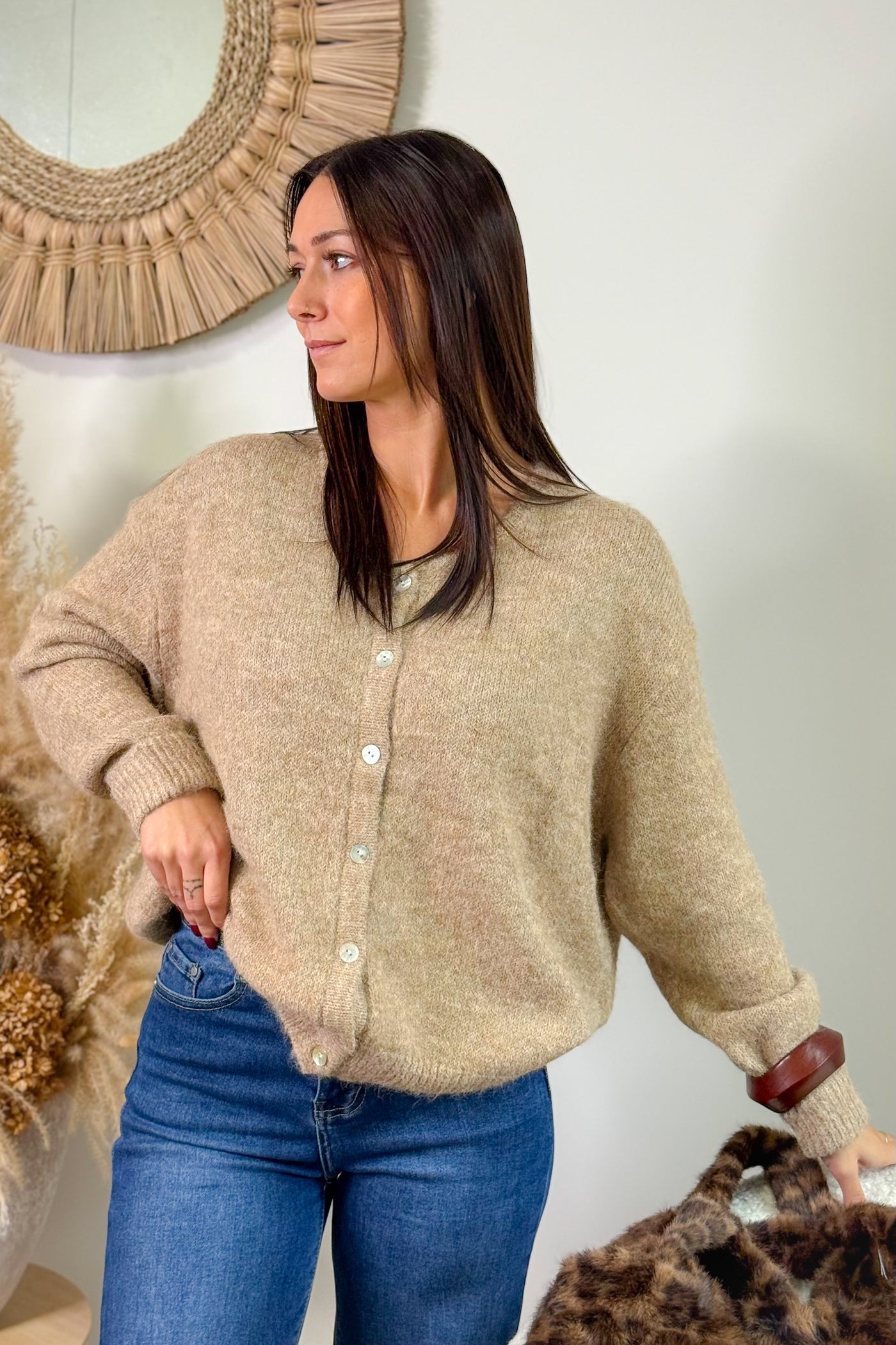 Gilet Lauréline Camel