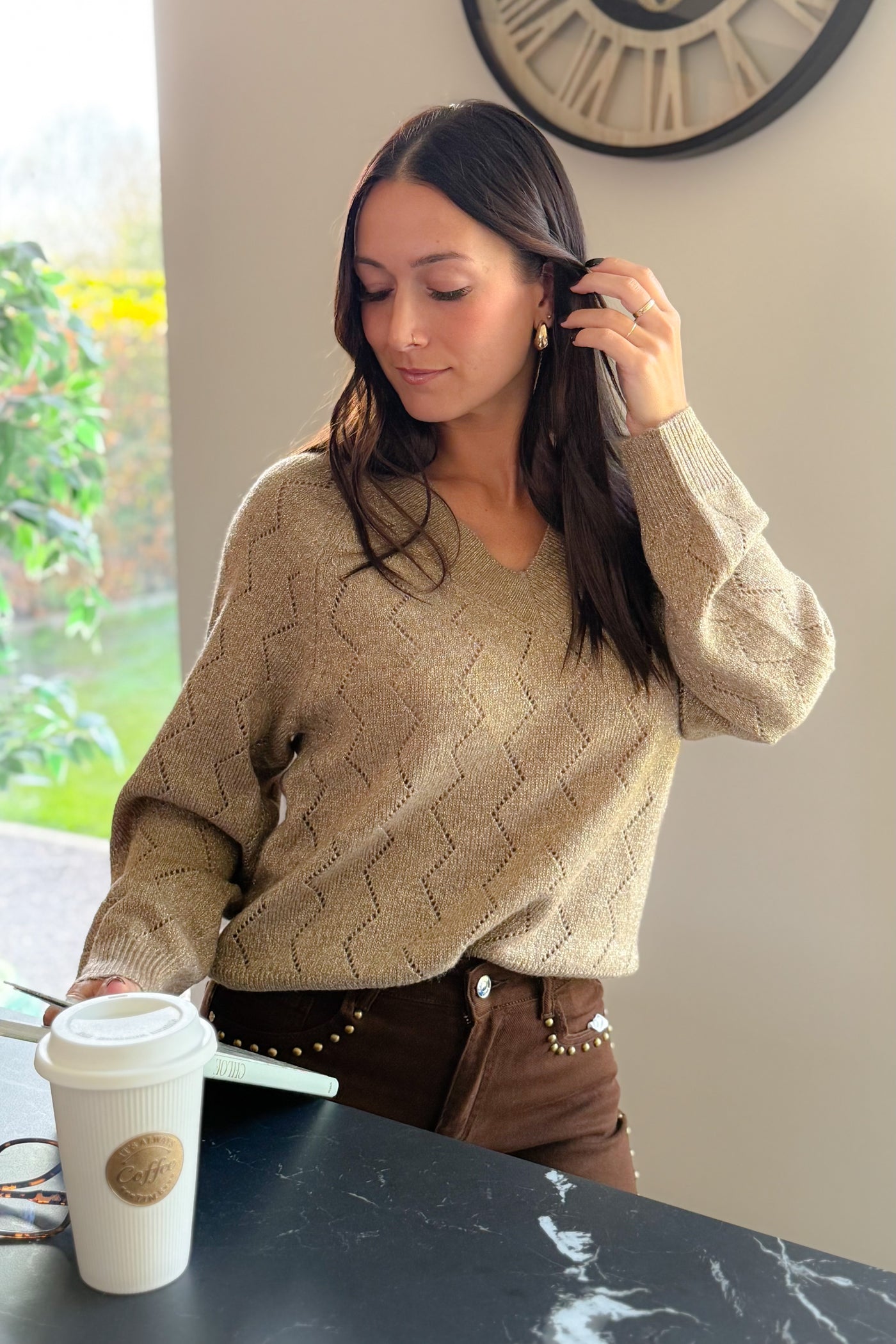 Pull Aspen Camel JDY