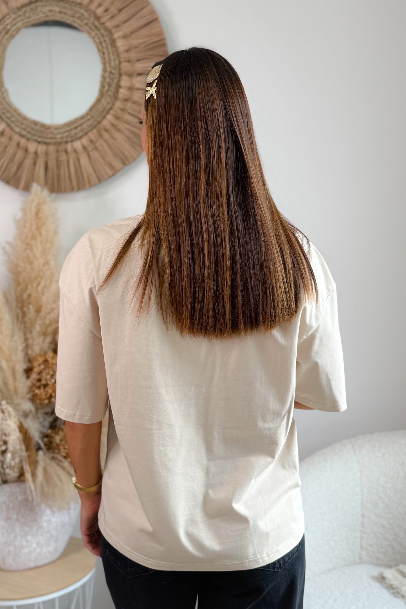 T-Shirt Marguerite Beige (15172931551557)