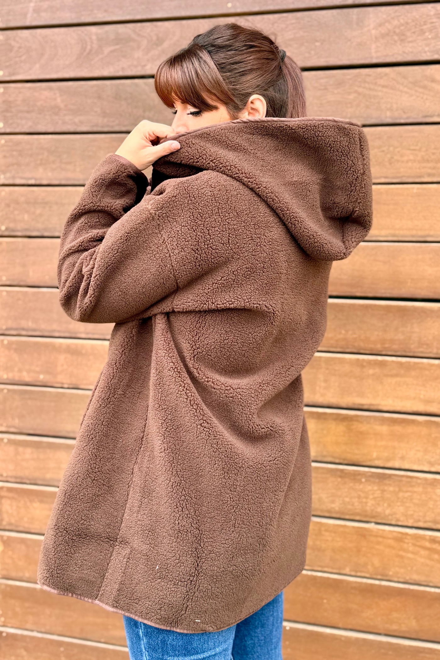Manteau Teddy Belly Choco (15304435925317)