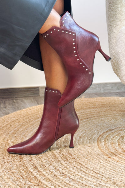Bottines Belia Bordeaux (15265550762309)