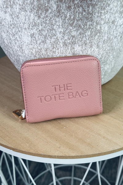 Portefeuille Tote Bag Petit Modèle Rose (15266174730565)
