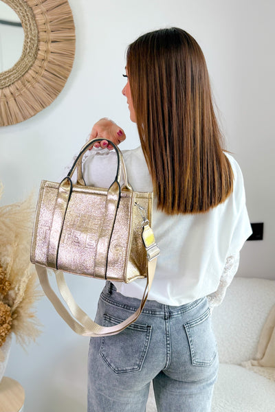 THE TOTE BAG Métalisé Doré (15038327456069)