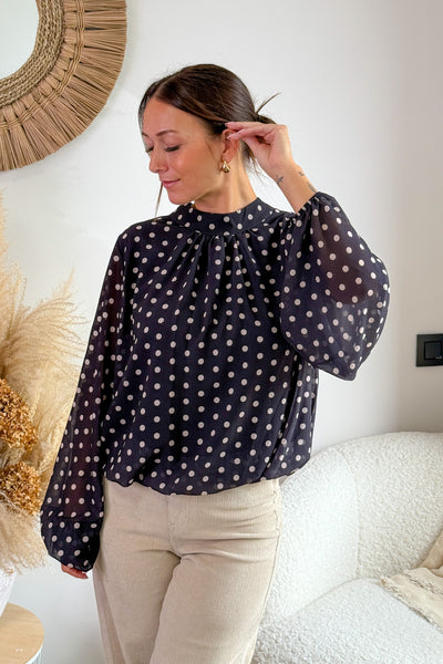 Blouse Heilie Noir (15264185123141)