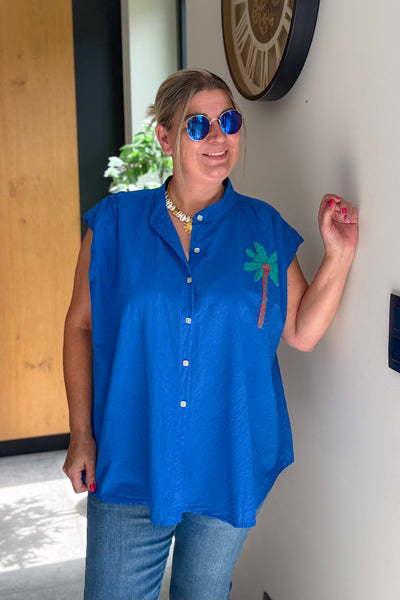 Chemise Pimpa Bleu Roi (15157151269189)