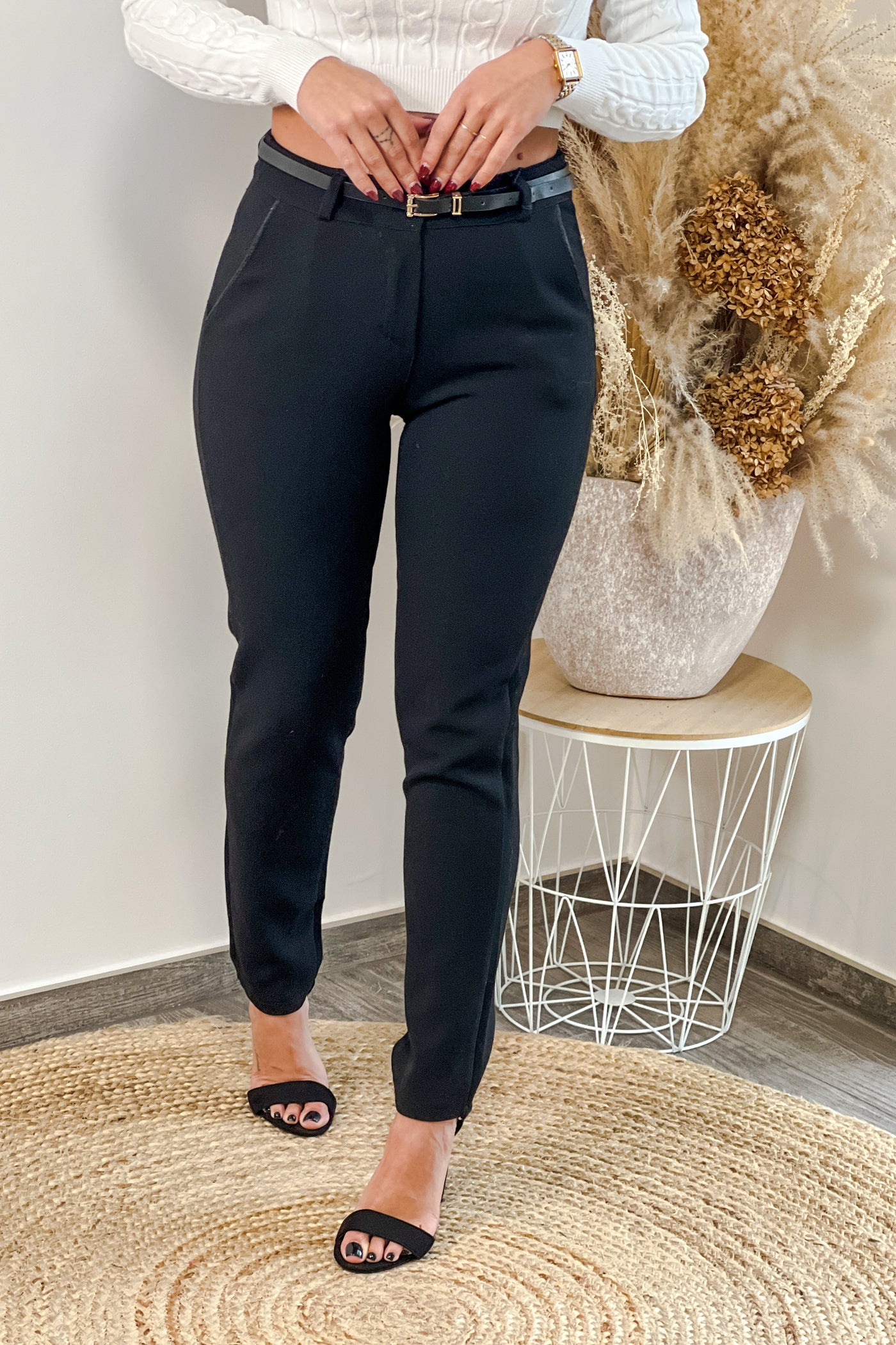 Pantalon Cléo Noir (8738331099461)