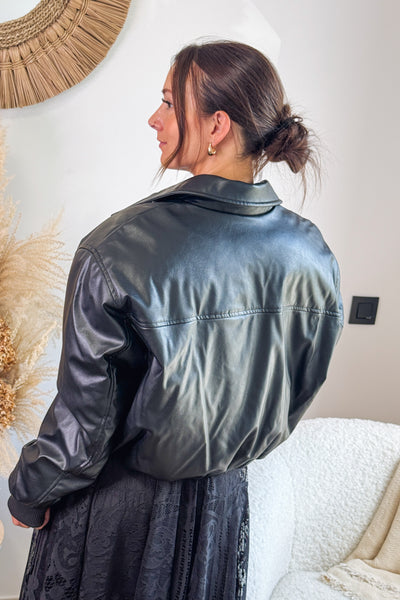 Veste Simili Marie Noir Only (15265459110213)