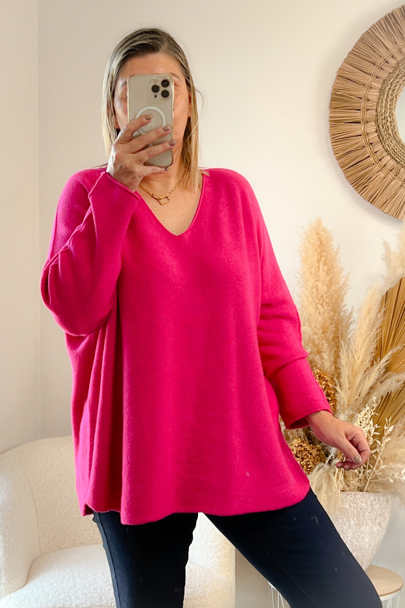 Pull Sofira Fuchsia GT (42/48) (9688710938949)