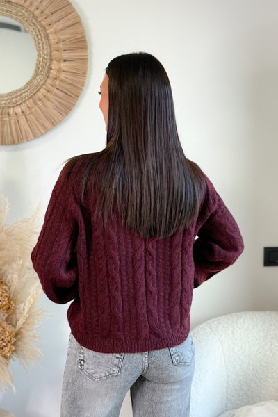 Pull Silja Bordeaux JDY