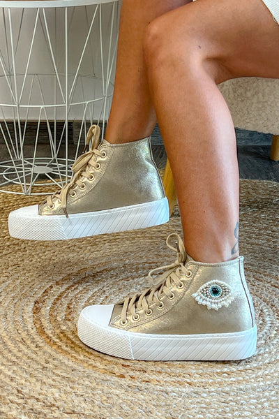 Style Converse Compensée "Oeil" Doré (9588144472389) (14885360632133)