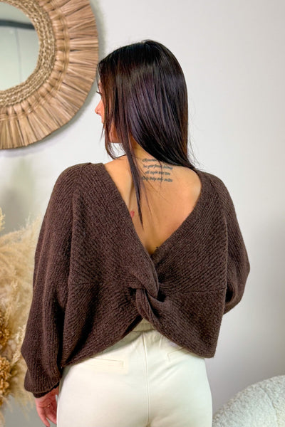 Pull Théoline Choco