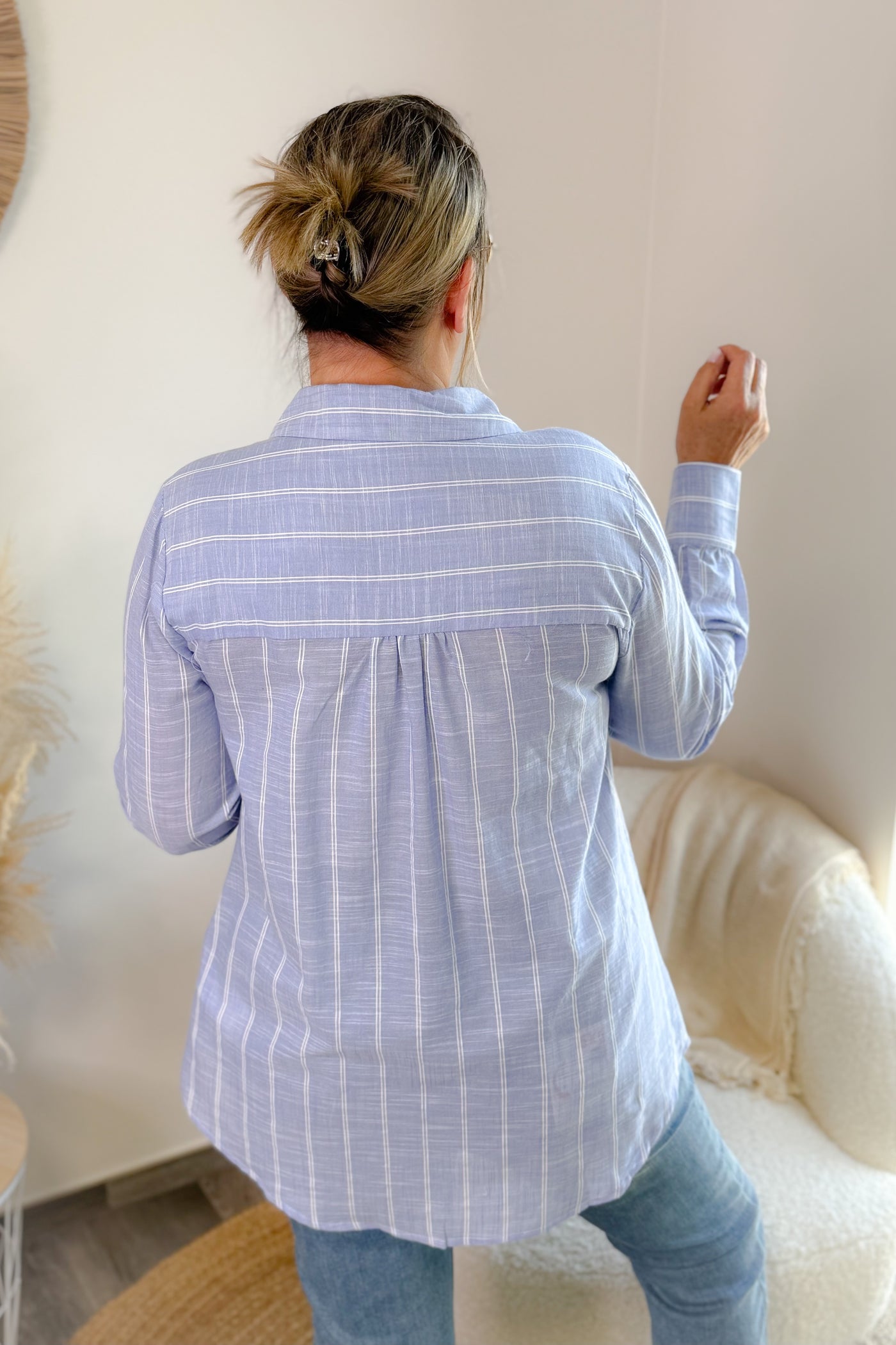 Chemise CarCattalina Bleu Only Carmakoma (15020347654469)
