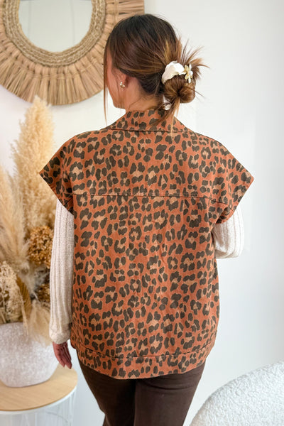 Veste Sans Manche Celira Brique Léo (15197687906629)