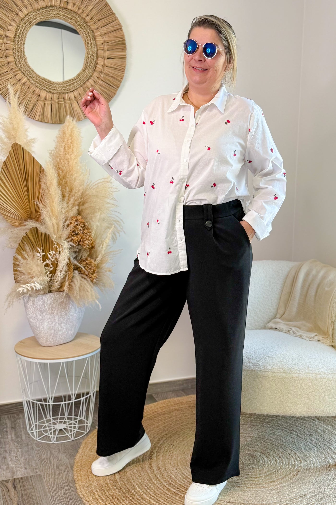 Chemise CarNew Lina Cerise Only Carmakoma (15020394905925) (15020396052805)