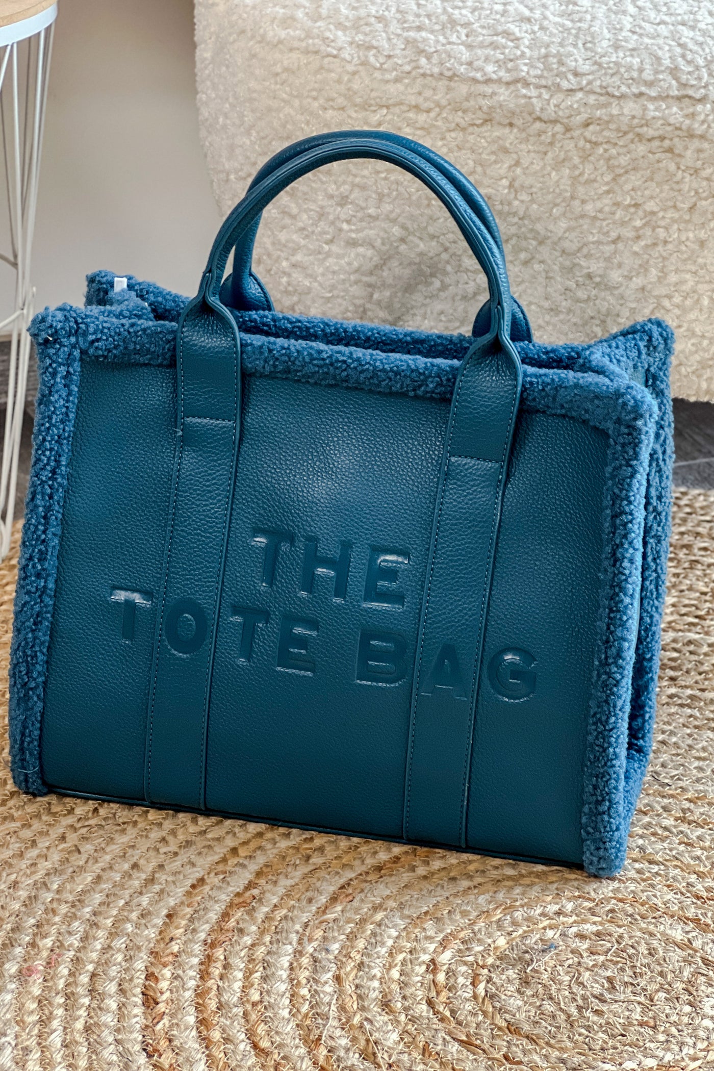 THE TOTE BAG Teddy Bleu Canard (9651296108869)