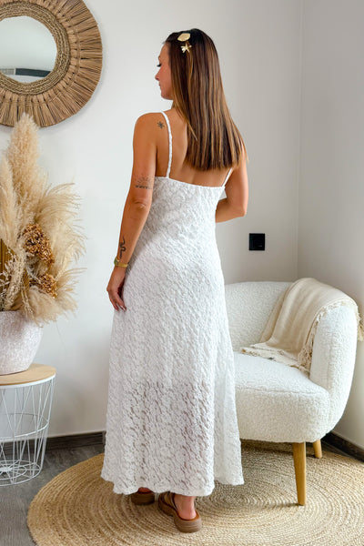 Robe longue Marcia Dentelle Blanche (15174827278661)