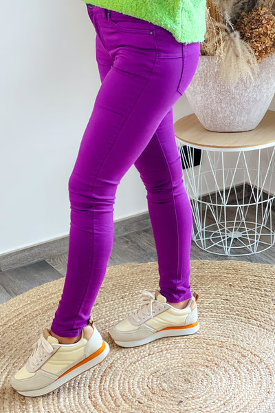 Jeans TOXIK L750-79 Push up Violet (8688020226373)