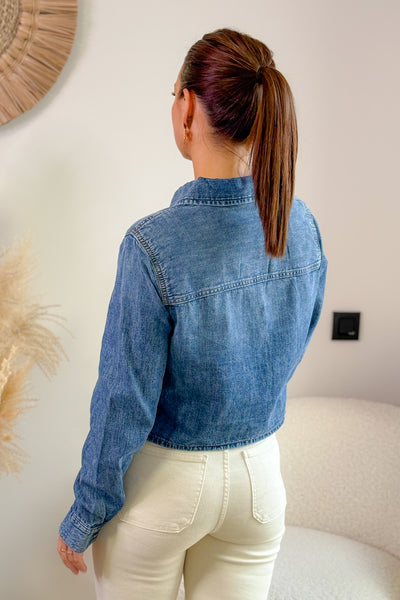 Chemise Sevigny à nouer En Jeans Only (14904648761669)