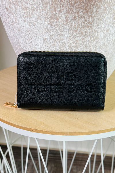 Portefeuille Tote Bag Moyen Noir Mat (15266156478789)