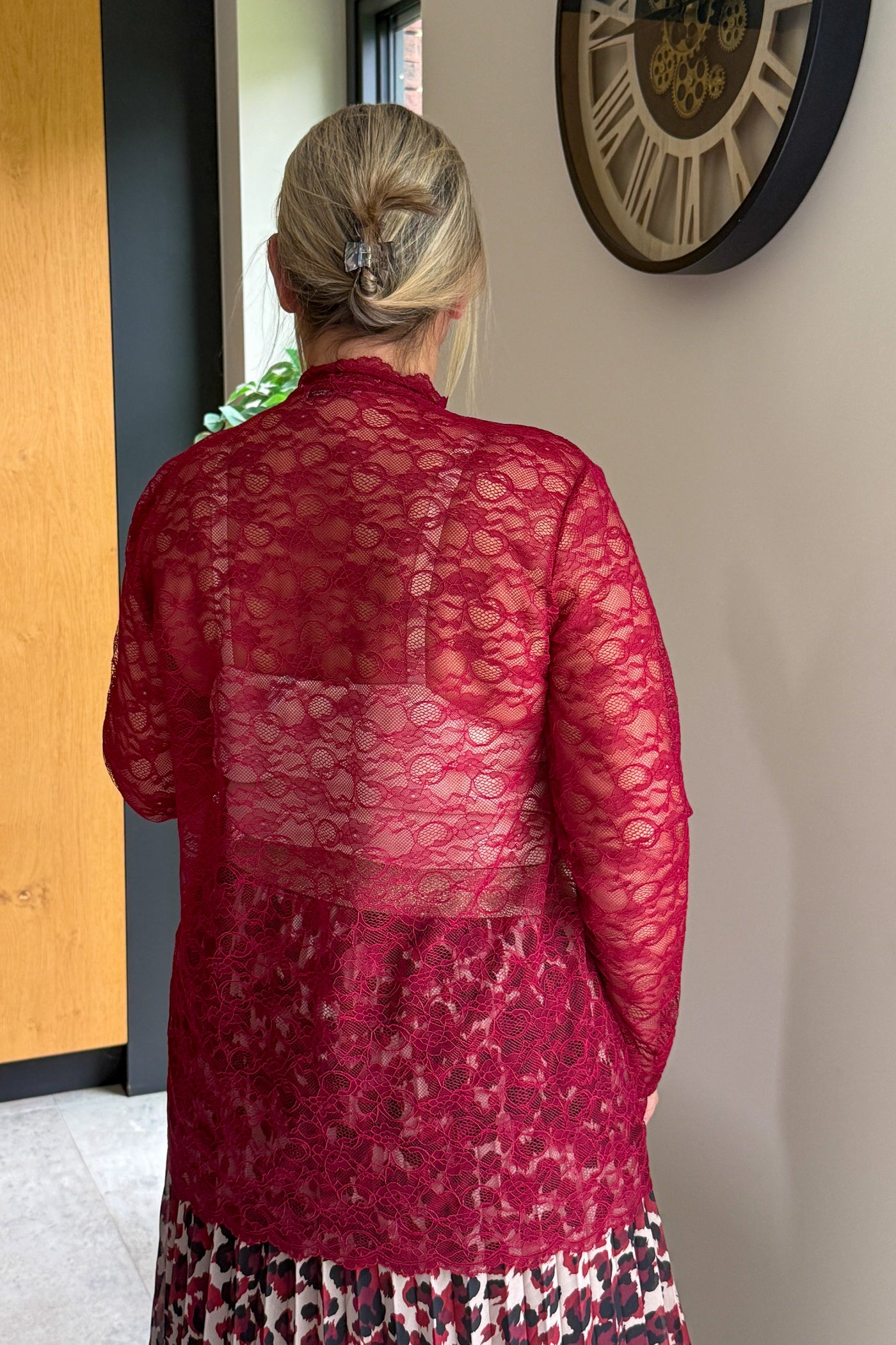 Top Dentelle Lilou Bordeaux GT