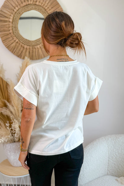 T-Shirt " Amour" Rose (15242505945413)