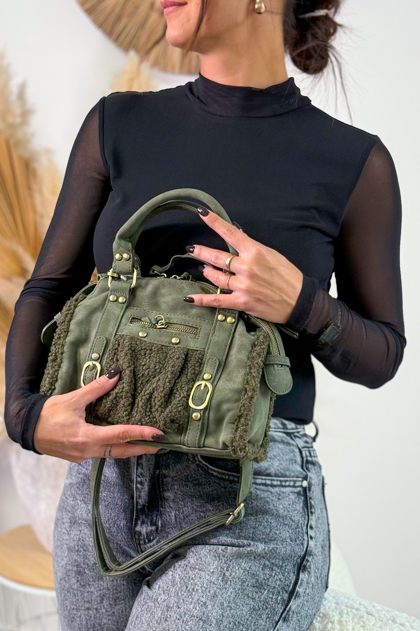 Sac Effie Kaki Bi Matière