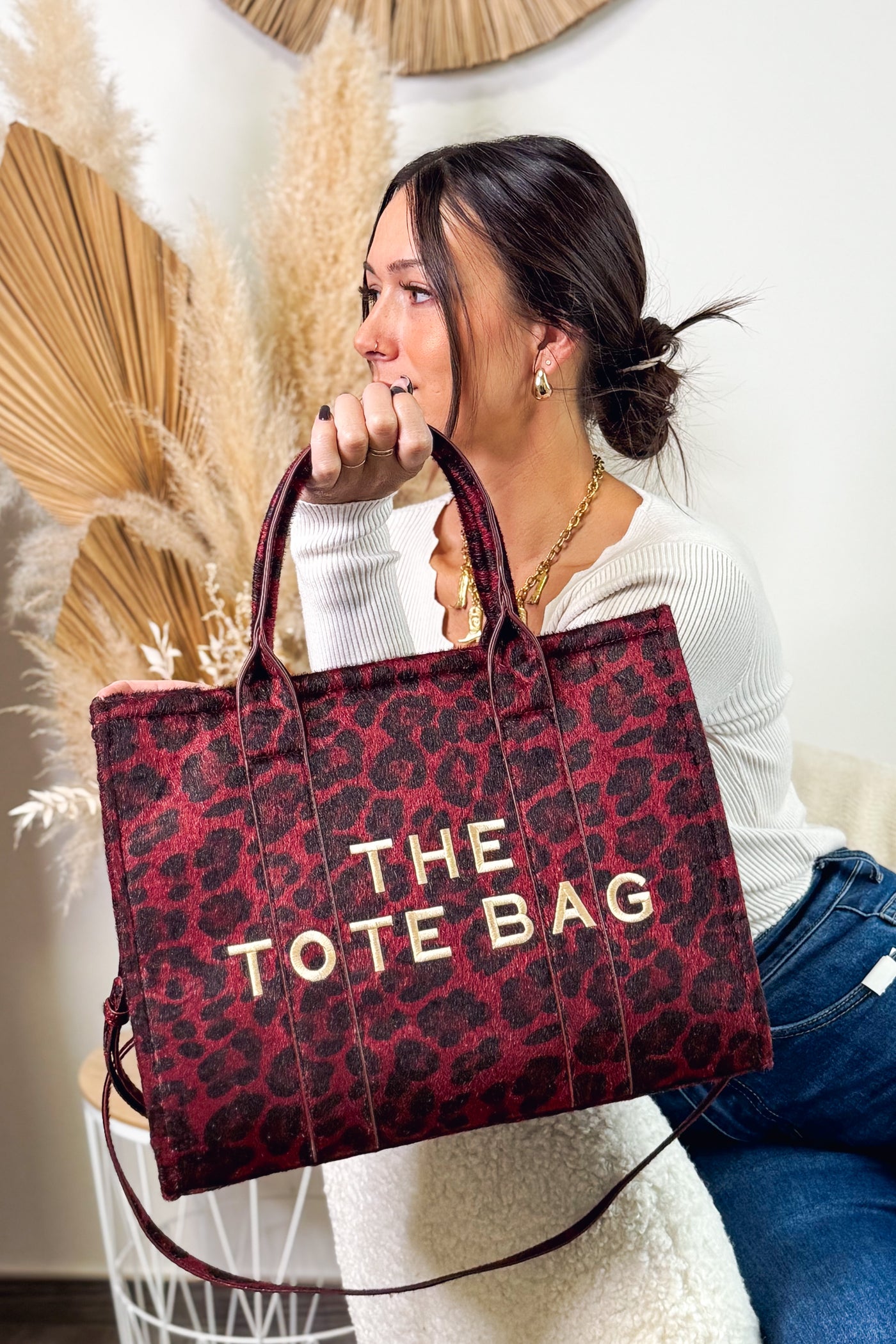 Sac " Tote bag" Léo Bordeaux