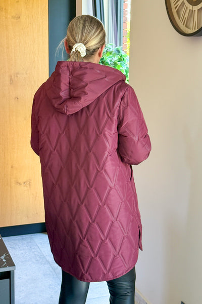Manteau Miumi Bordeaux GT