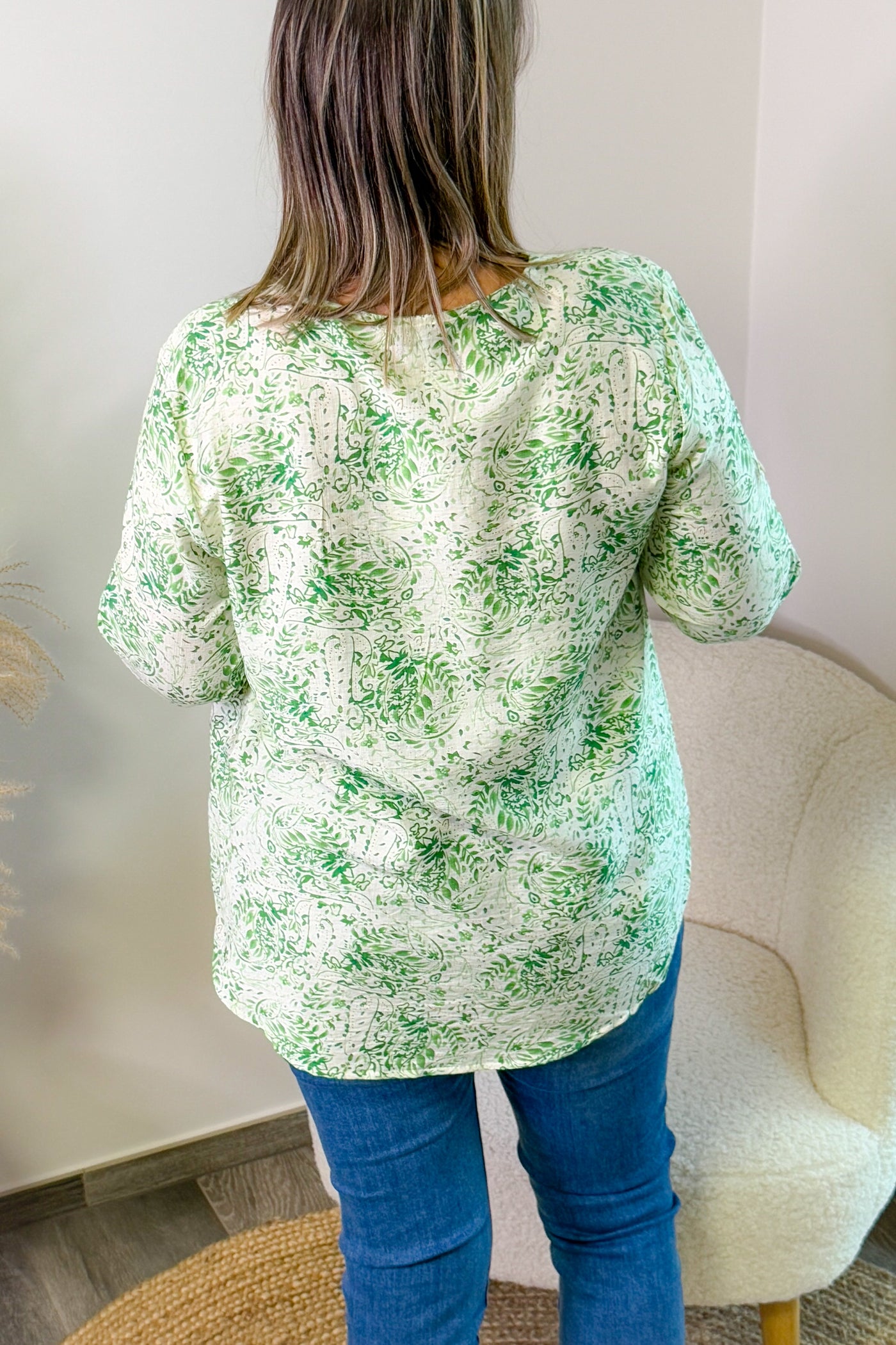 Blouse Menthy Verte GT (14909240377669)