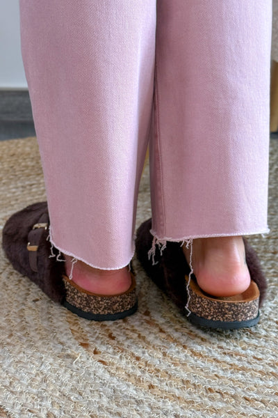 Mules Yali Choco Fourrure (15265014710597)