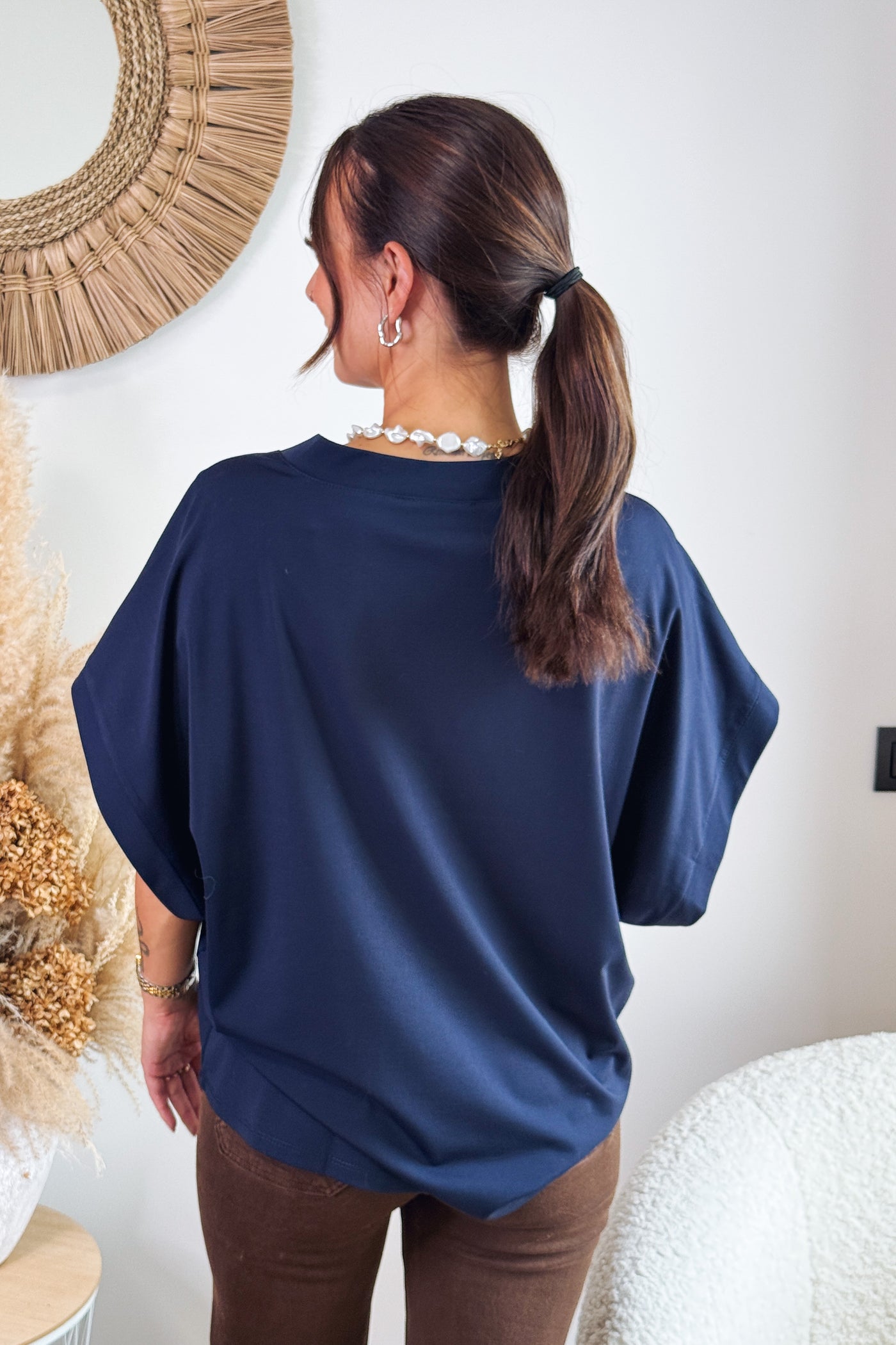 T-Shirt Aliony Bleu Marine (15281170874693)