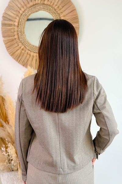 Blazer Skipper Taupe Red Button (15255396188485)