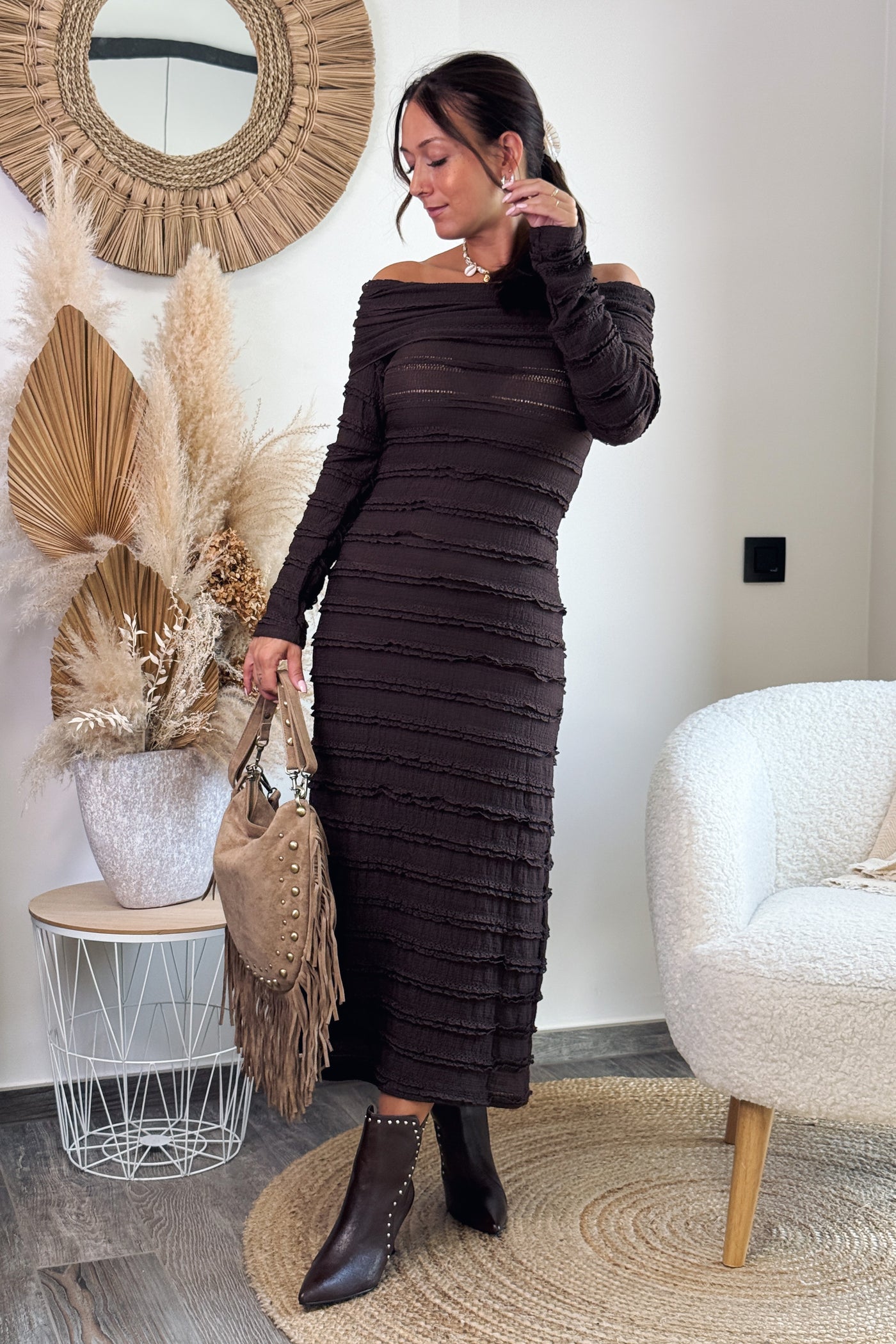 Robe Evelyne Choco (15280907780421) (15280917938501) (15280925278533)
