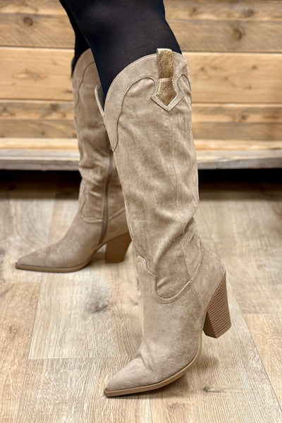 Botte Lavina Taupe Mollet XL (15318520136005)