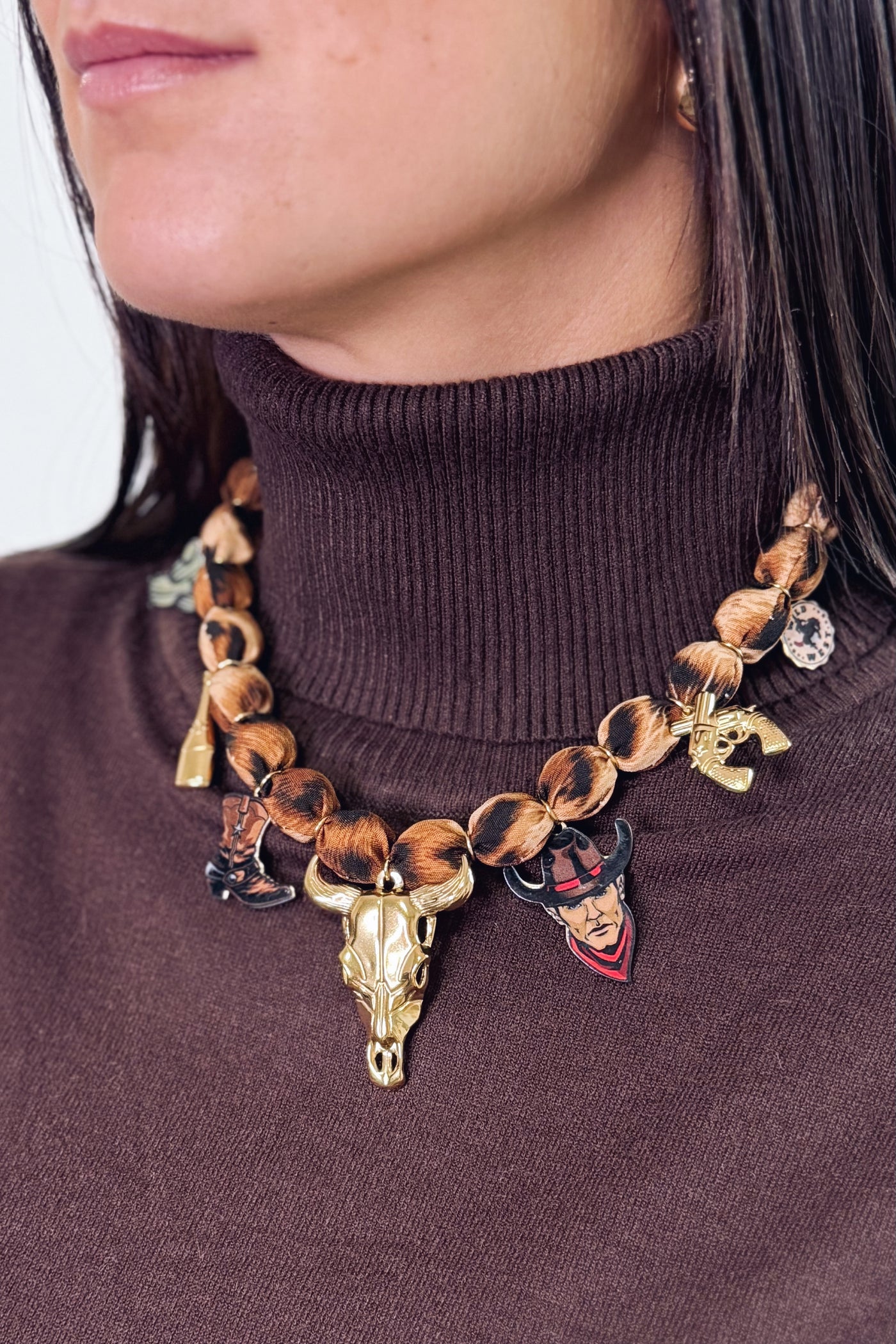 Collier Western Léo