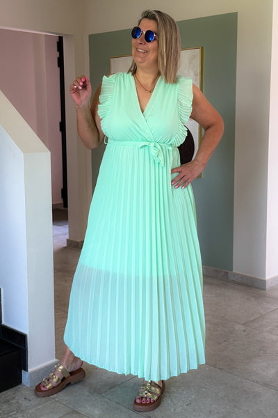 Robe longue Gimly Vert D'Eau GT ( 42/46) (15057522131269)