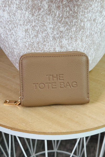 Portefeuille Tote Bag Petit Modèle Taupe (15266172928325)