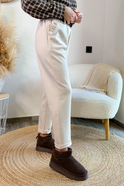 Pantalon Jogg Anabelle Beige