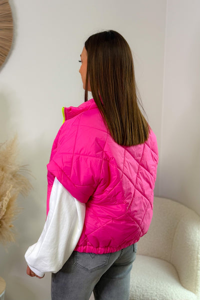 Veste Sans Manches Julietta Fuchsia (14975646400837)